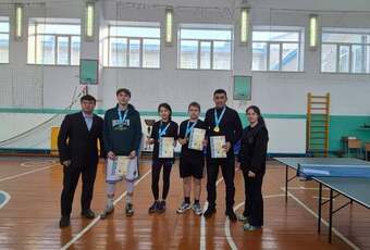 🎾 Петровка орта мектебінің командасы – аудандық спартакиада чемпионы